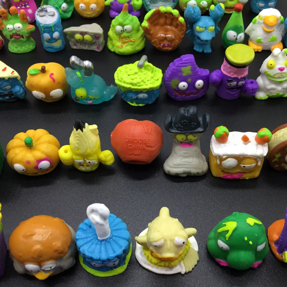 20/100pcs Zomlings Trash Dolls Collection Model Toys 3cm Soft