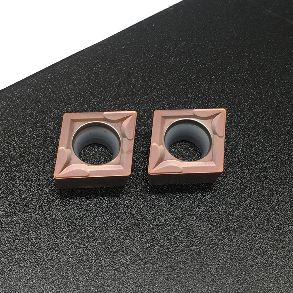 10 Chiếc CCMT09T304 FT1125 Cho Thép Không Gỉ Chất Lượng Gia Công Tiện Bằng Máy CNC Toolturning Dụng Cụ Carbide Miếng Lót Cho Máy Tiện