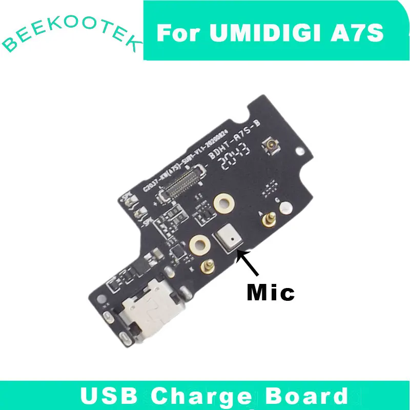 

New Original For UMIDIGI A7S USB Charge board plug charge board Mic Microphone Replacement Accessories For Umidigi A7S Cellphone