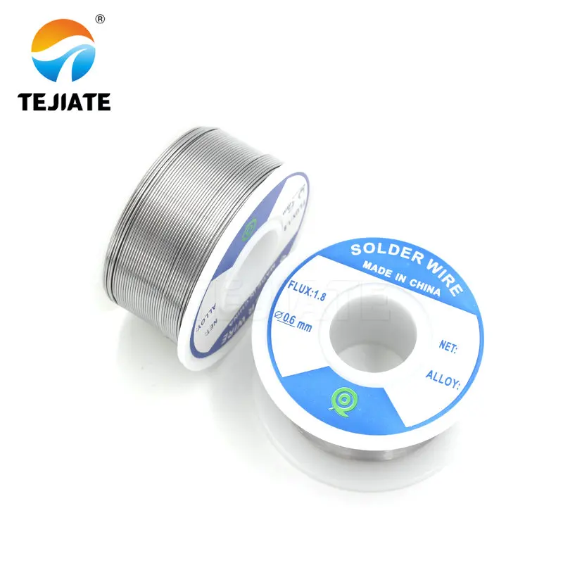 Tin lead Rosin Core Solder Wire  0.6mm 0.8mm  2% Flux Reel Welding line New