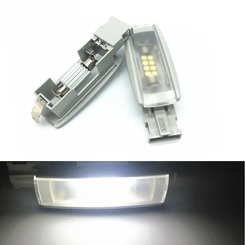 Car Led Lamp Reading dome Makeup sun visor Light For VW PASSAT B6 B7 GOLF 5 6 MK6 7 MK7 JETTA Tiguan Superb SEAT Leon Alhambra