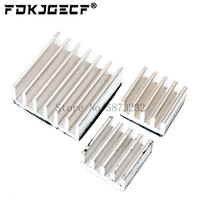 3PCS Adhesive Raspberry Pi Heatsink Cooler Pure Aluminum Heat Sink Set Kit Radiator For Cooling Raspberry Pi 2 B