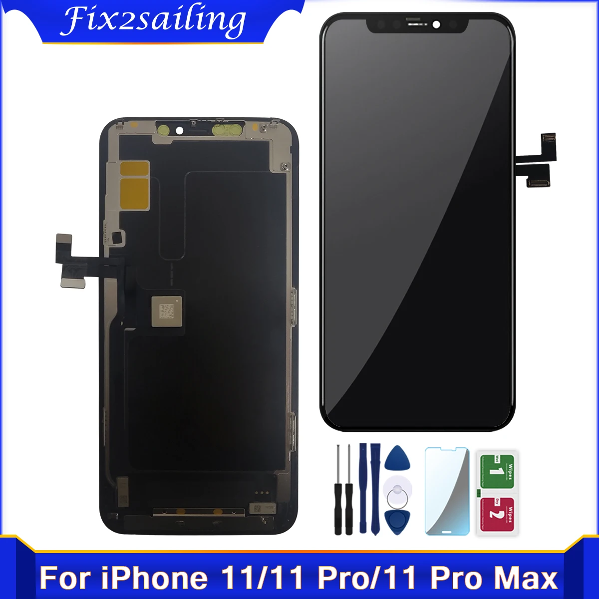 توصية مفصلة لشاشة LCD لجهاز iPhone 11 Pro من نوع AAA+++ INCELL OLED