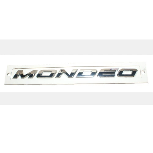 3D Metal Mondeo Car Rear Trunk Emblem Chrome Badge Sticker Decals for Ford Mondeo Taurus Ecosport Kuga Edge Explorer