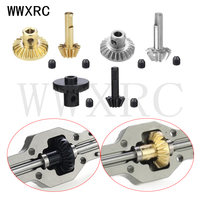 1/2/4 Pairs Metal Rear Axle Gear Drive Shaft Gear Set Upgrade Accessories for WPL D12 B24 B36 C14 C24 MN D90 D98 D99 MN99S Parts