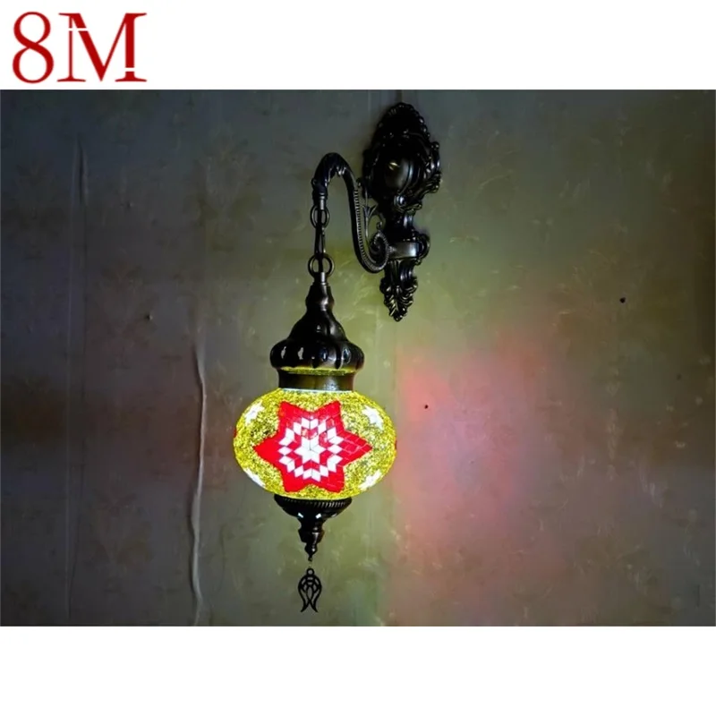 8M Exotic Retro Wall Lamps Creative Indoor Decorative For Home Living Room Hotel  Corridor Bedroom