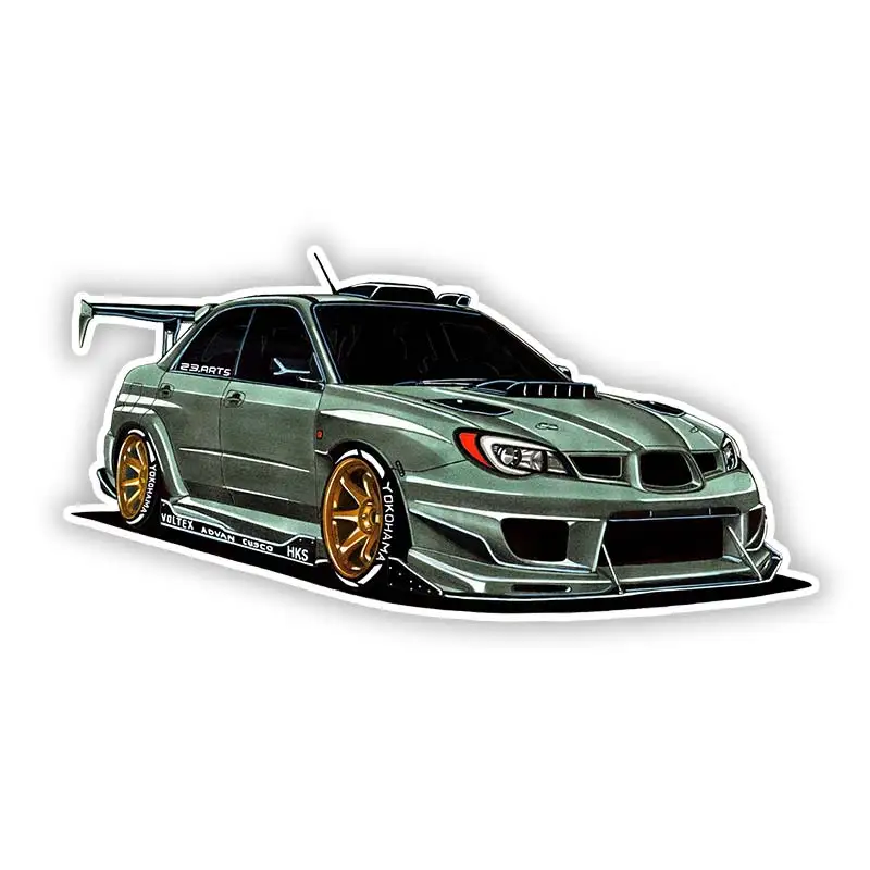 

S50442# Various Sizes Personality PVC Decal for AE86 Initial D Japan JDM V4 Waterproof Car Sticker on Motorcycle Laptop