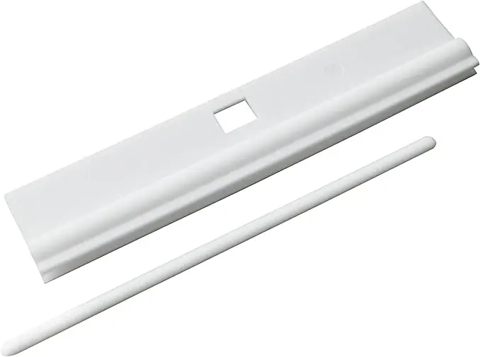 10 قطعة الستار الرأسي فيلم معلق بسيط ، شماعة أعمى عمودي ، مشبك إصلاح الستار الرأسي ، شفرة إصلاح أعمى عمودي #2