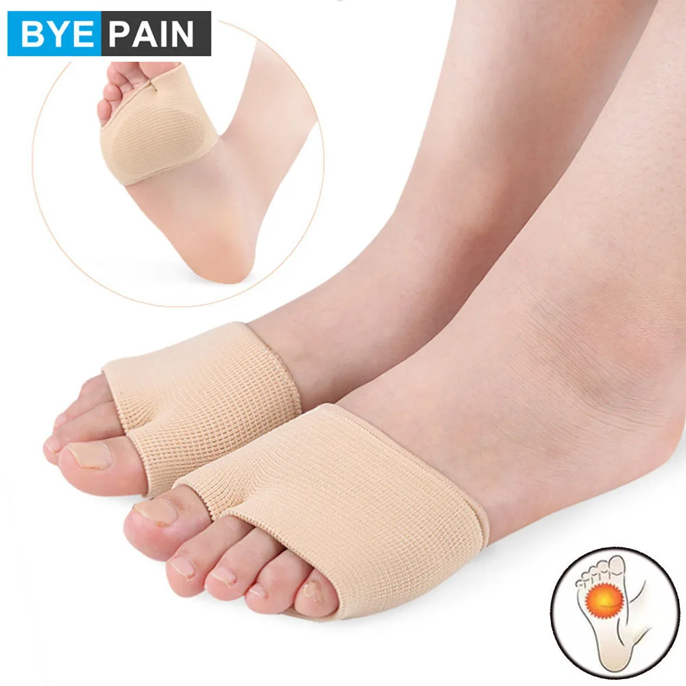 1Pair Soft Metatarsal Pad Metatarsal Sleeve for Forefoot Pain-Metatarsalgia, Morton's Neuroma, Plantar Warts, Corns Sesamoiditis