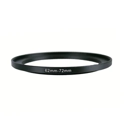 62mm-72mm 62-72 mm 62 to 72 Step Up Lens Filter Metal Ring Adapter Black