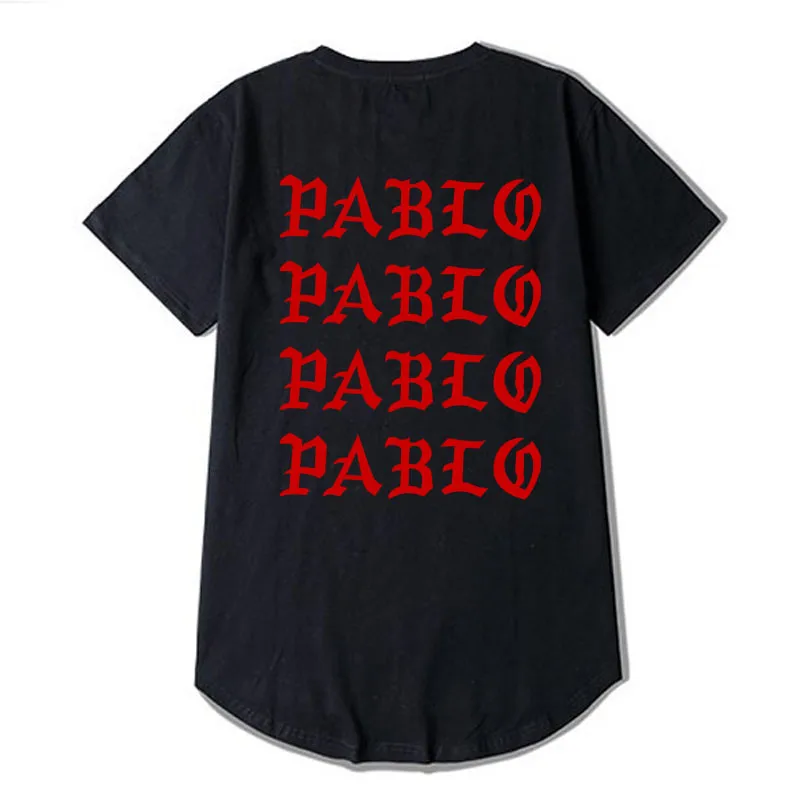 The Life Of Pablo Season 3 T Shirt I Feel Like Paul Length T-Shirt Men Purpose Tour Kanye West Skateboard Short Sleeve Tops Tee