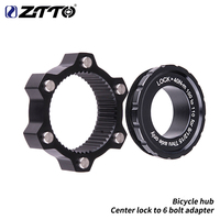 ZTTO Bicycle Hub Center Lock Adapter to 6 Bolt Disc Brake Boost Hub Spacer 15x100 to 110 Front Rear Washer 12x142 to 148
