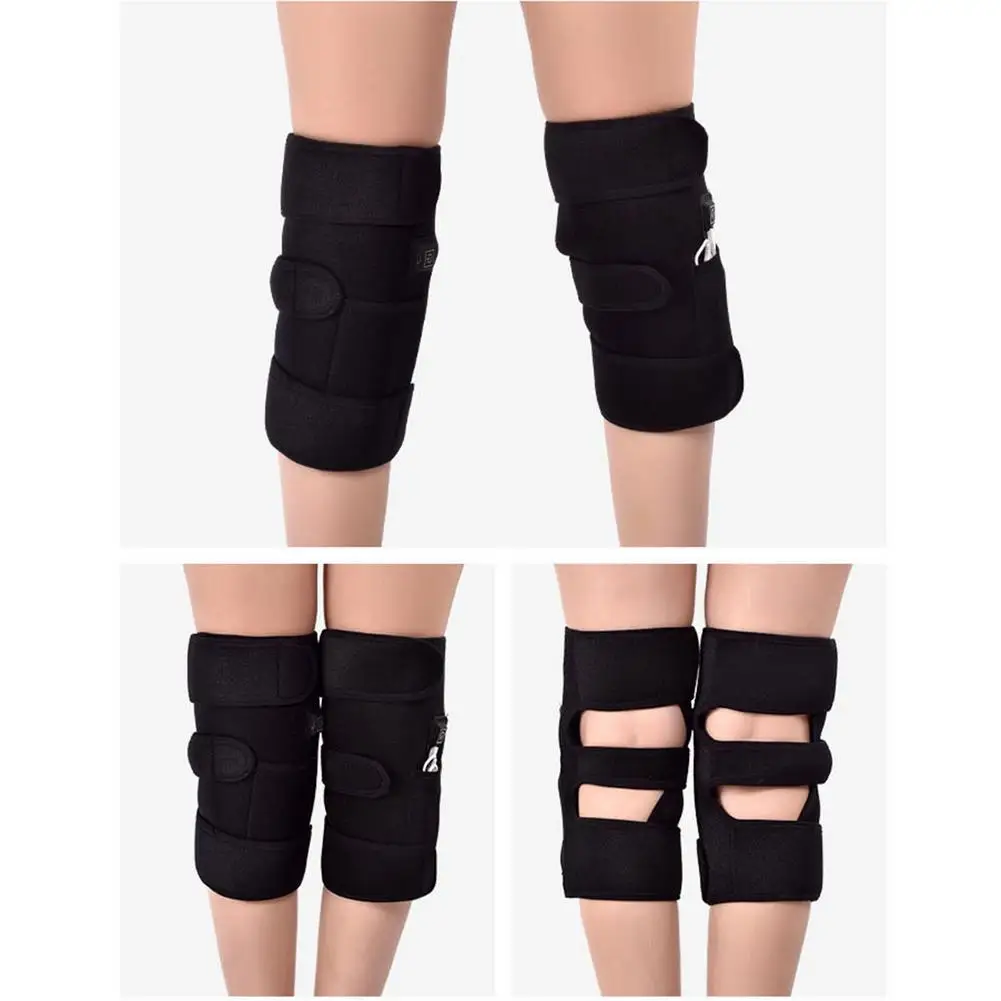 2020 Sport Heated Knee Brace Wrap Support/Therapeutic Electric Heating Pad Wrap For Joint Pain Arthritis Meniscus Pain Relief