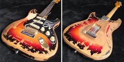 SRV Rare Guitar  Custom Shop Masterbuilt Limited Edition  Tribute  Number One  Electric Guitar