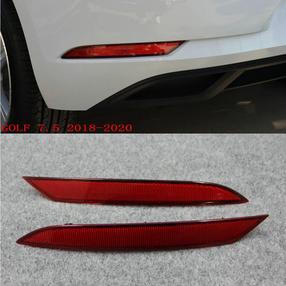 

For Golf 7.5 MK7.5 2018-2020 Rear bumper reflector Rear bumper reflector reflective stripe 5GG 945 105 5GG 945 106