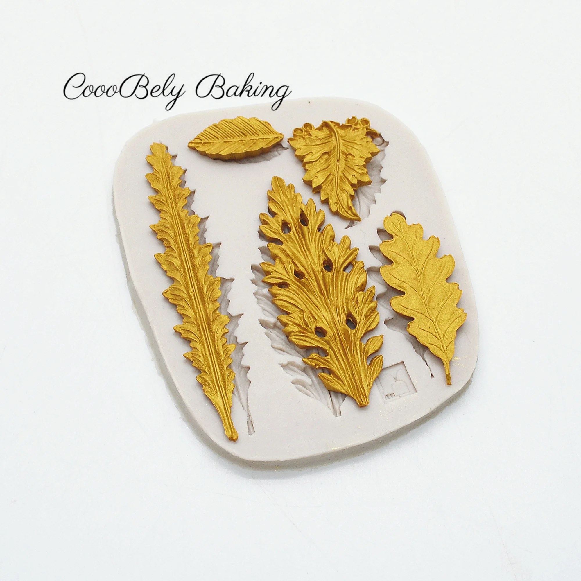 Maple Leaves DIY Silicone Cake Decorating Tools Pastry Fondant Sugarcraft Mould For Baking Chocolate Biscuits Cookies Kitchen