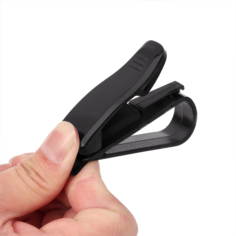 Car Sun Visor Sunglasses Eyeglasses Glasses Holder Ticket Clip Multi-Function Auto Fastener Clip Auto Accessories Car Styling