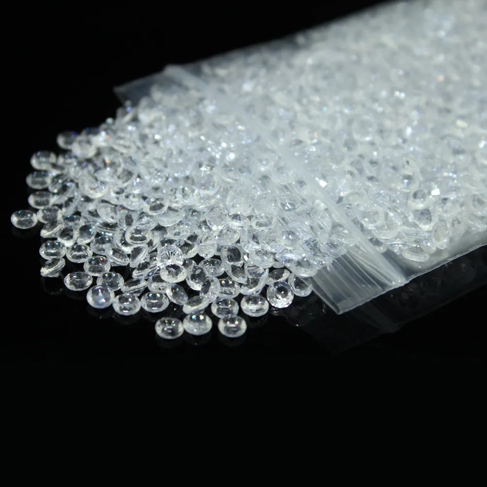 10000 pieces 2.5mm Crystal clear Diamond Confetti table Scatter Wedding Decor Favor Party Decoration Mariage Diamants Decoration