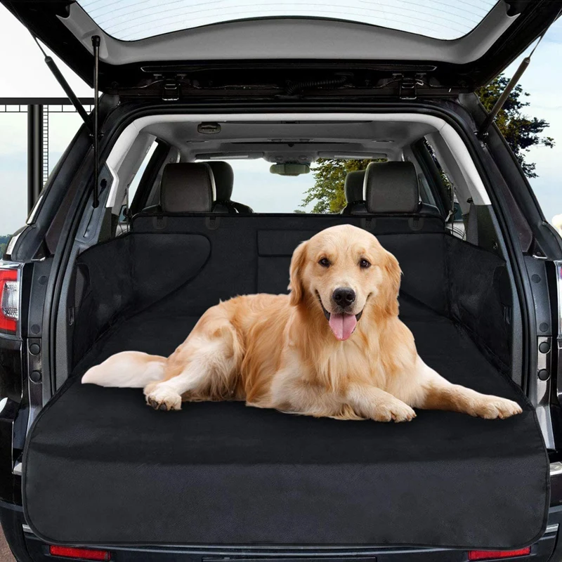 Quality Dog Trunk Protector Dog Waterproof Trunk Cover For Dogs Car Universal Dog Protective Cover With Side Guard Protective Co