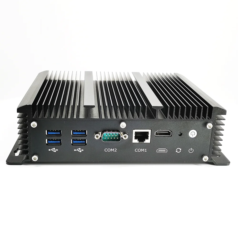 10th Gen potężny Mini komputer przemysłowy i7-10810U 10710U pfSense AES-NI RS232 6 * Intel i225-V B3 2.5GbE Firewall urządzenie Router