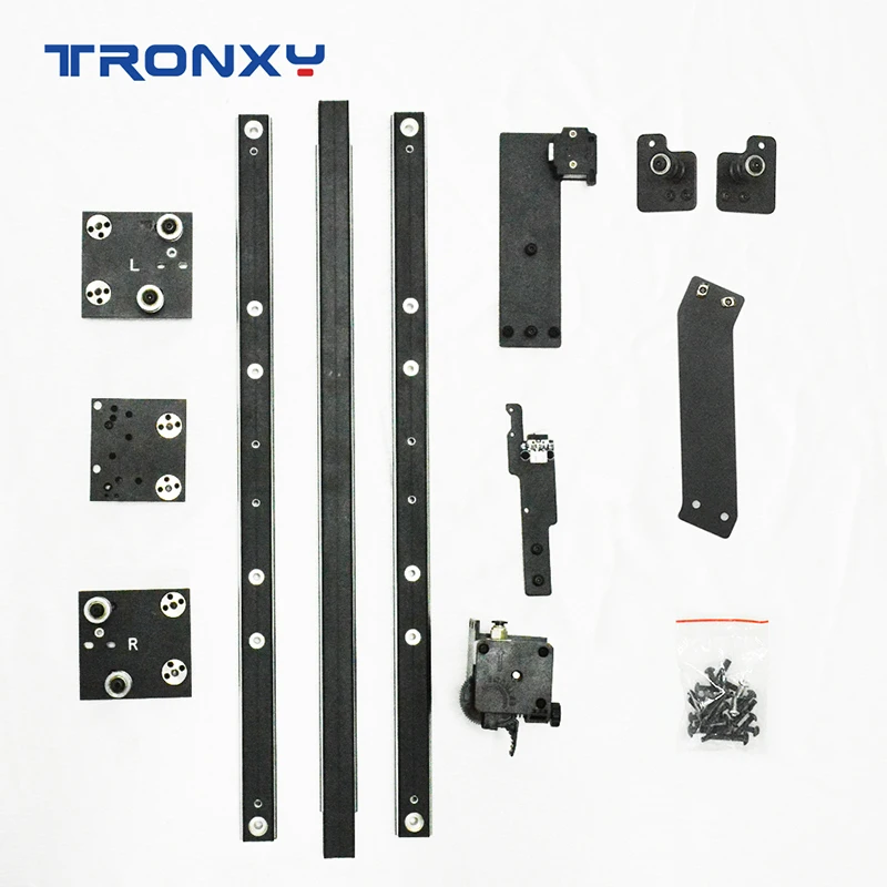 

Tronxy 3D Printer Parts X5SA-400 to X5SA-400 Pro Upgrade Kit XY Axis Guide Rail Titan Extruder for Impresora 3d Accessories