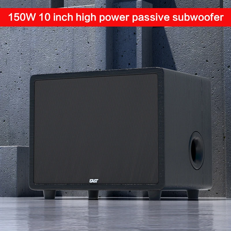 

150W 10 Inch High Power Subwoofer Speaker Home SA-12 Passive Overweight Subwoofer Speaker HiFi High Fidelity Speaker Long Stroke