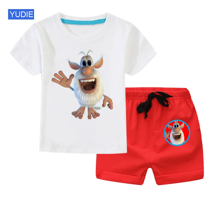 T Shirt Set Kids Clothing Suits Summer T-Shirt+Short Pants Tollder Baby Set Boys Casual Children Clothes Shirt Cool 2 piece sets