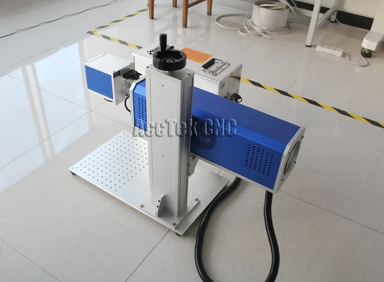 Air Ship Co2 Laser Stretch Marks Machine RF Co2 Galvo Scanner Wood Laser Marking Machine