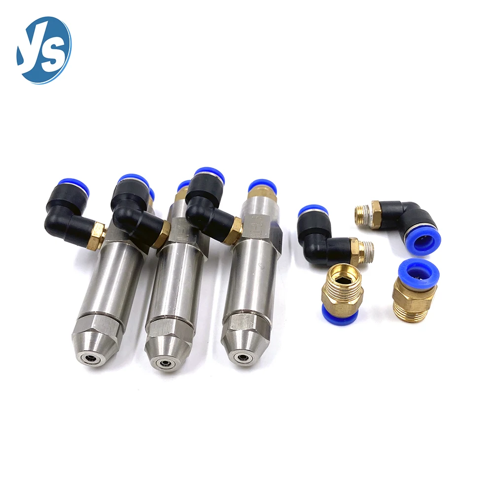 waste oil burner nozzle steel siphon cone spray jet diesel heavy oil injection air atomizing nozzle boiler combustion nozzle