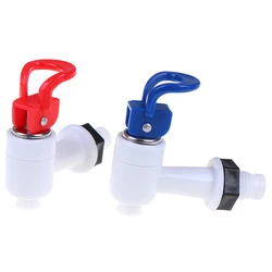 2pcs Universal Size Push Type Plastic Water Dispenser Faucet Tap Replacement Home Essential Drinking Fountains Parts