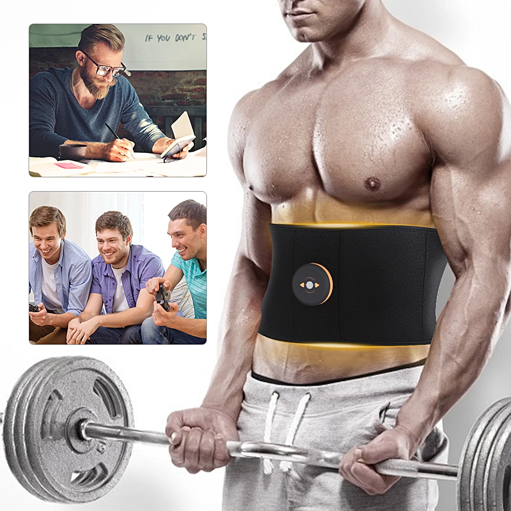 

Стимулятор мышц, тренажер для брюшного пояса, фитнес-Тренировка Abs, домашний тренажер для похудения, потери веса, тренировка живота унисекс