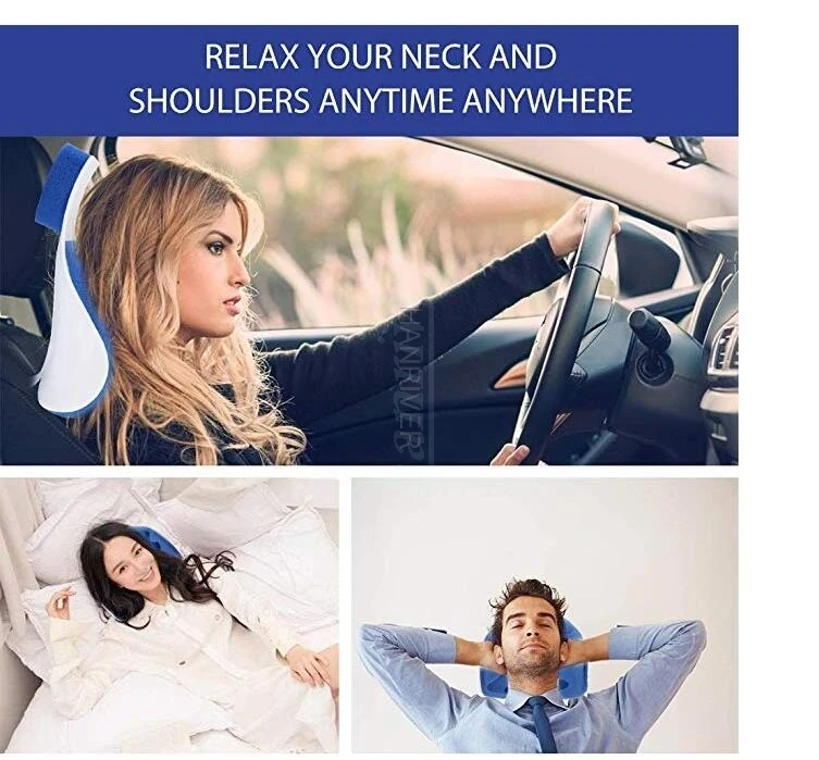 Neck shoulder relaxation Traction pillow For Orthopaedic Relief Neck And Support Shoulder Upper Spine Loose Pain Massage