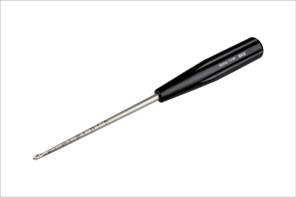 small animal Orthopedic instruments medical curette bone hand surgery small digging spoon straight head elbow scraper 18cm