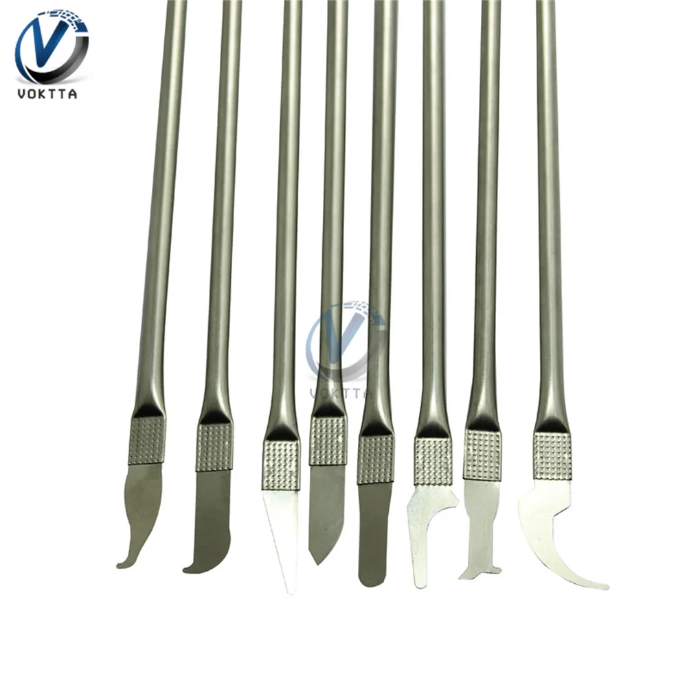 8 in 1 rimozione CPU riparazione Chip IC lama sottile coltello manutenzione BGA rimuovi colla smonta telefono PC rilavorazione strumenti processore