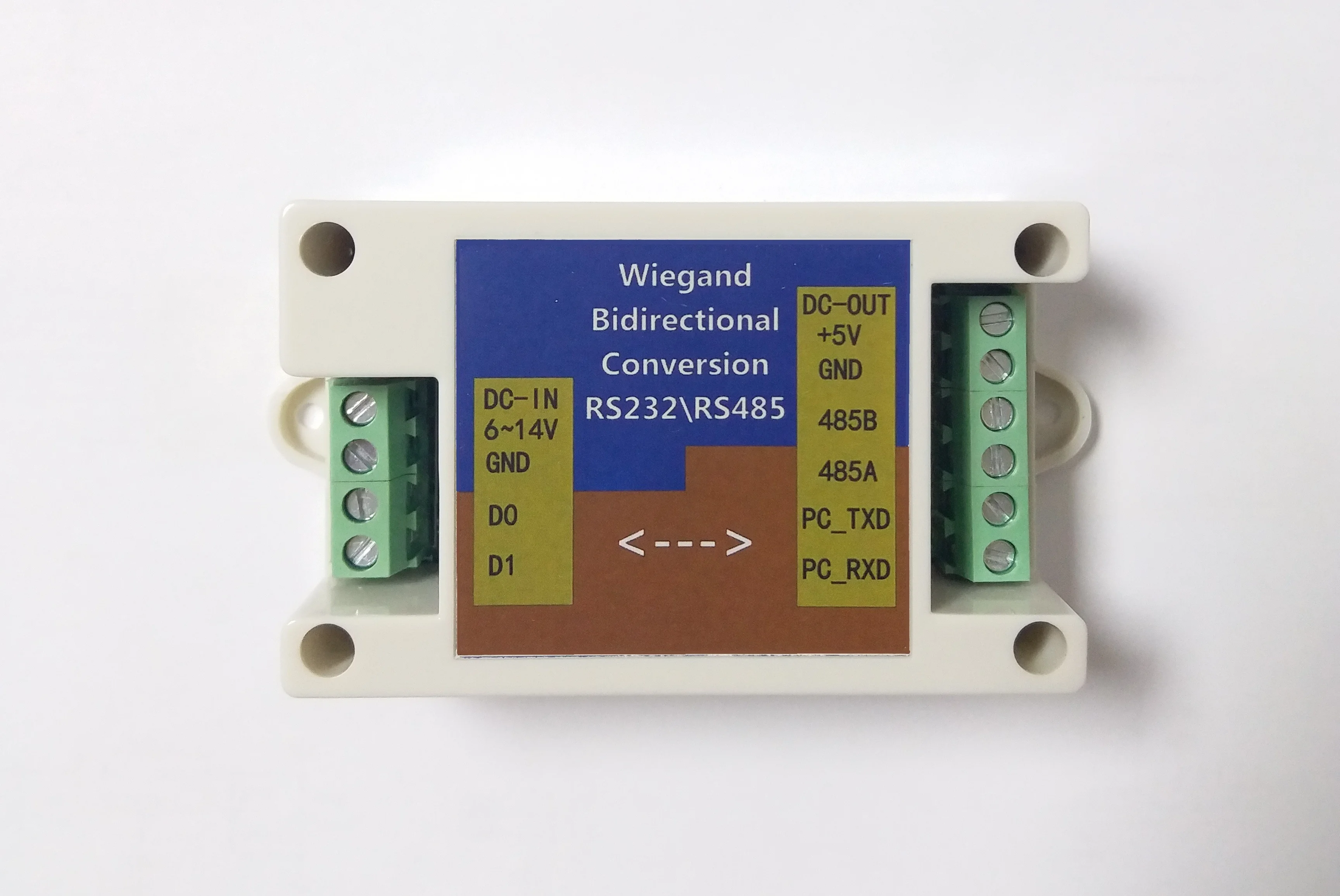 Wigan Converter WG26/34 to RS232/RS485 Wigan - Two Way Serial