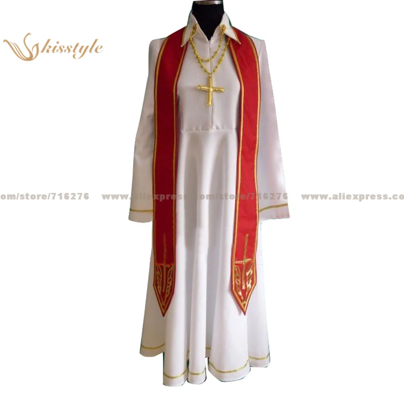 

Kisstyle Fashion Hetalia: Axis Powers Italy Twins Vatican Church Uniform COS Clothing Cosplay Costume,Customized Accepted