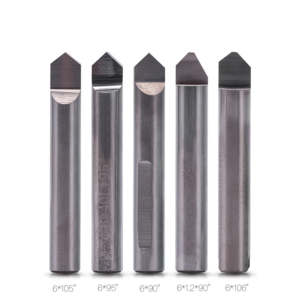 RAISE Tungsten Carbide Flat drill 6*90/95/105 degrees all kinds of vertical key machine bit milling cutter/flat drill