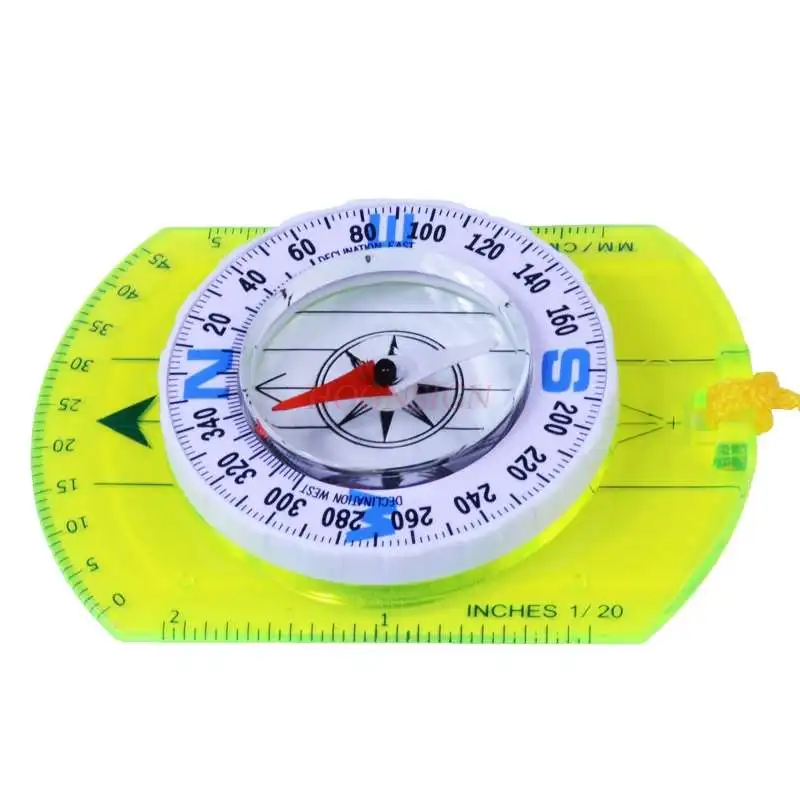 Outdoor Multifunctional Map Scale Pointer Geological Student With Lanyard