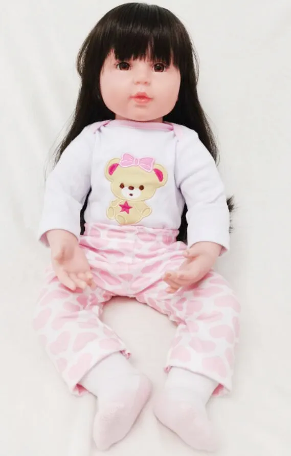 Reborn Baby Dolls Soft Body Silicone Toddler Girl Boy Toys For Children Boneca Newborn Handmade Renascida Brinquedo Bebe Para