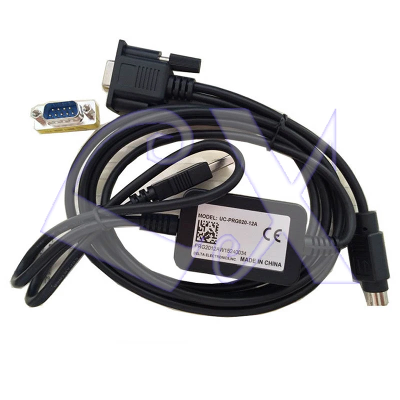 

Original Delta PLC download line/communication/programming cable conversion serial port usb UC-PRG020-12A