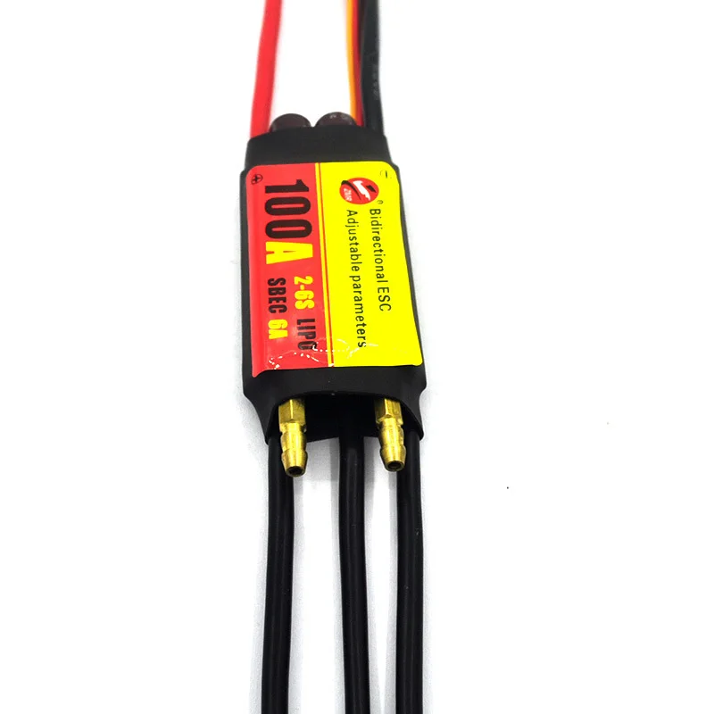 ZMR 40A 60A 80A 100A ESC regolabile bidirezionale raffreddato ad acqua per elica subacquea per nave telecomandata per auto RC