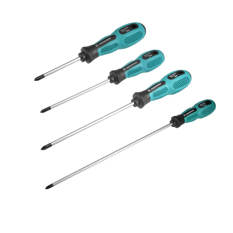 Phillips Screwdriver 3 Inch Round Shaft Non Slip Comfortable Handle 5pcs