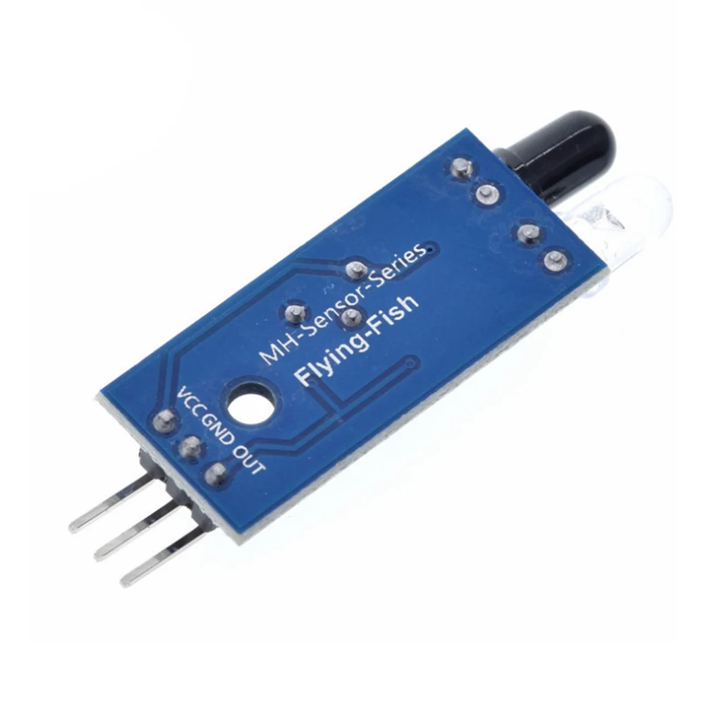 10PCS 3PIN DIY Smart Car Robot Reflective Photoelectric IR Infrared Obstacle Avoidance Sensor Module