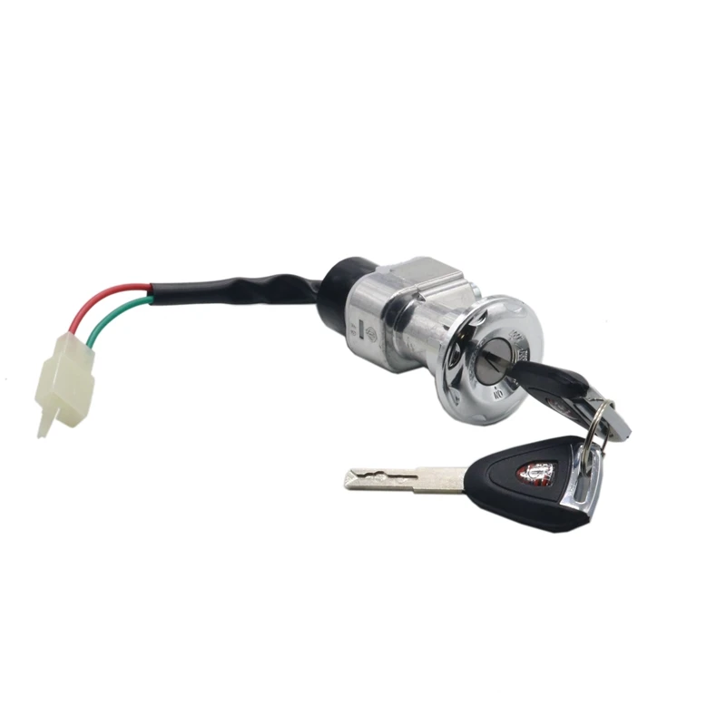 Motorcycle Accessories  moto ignition switch key ignition start switch Universal Switch Power Lock For Electric Bicycle Scooter