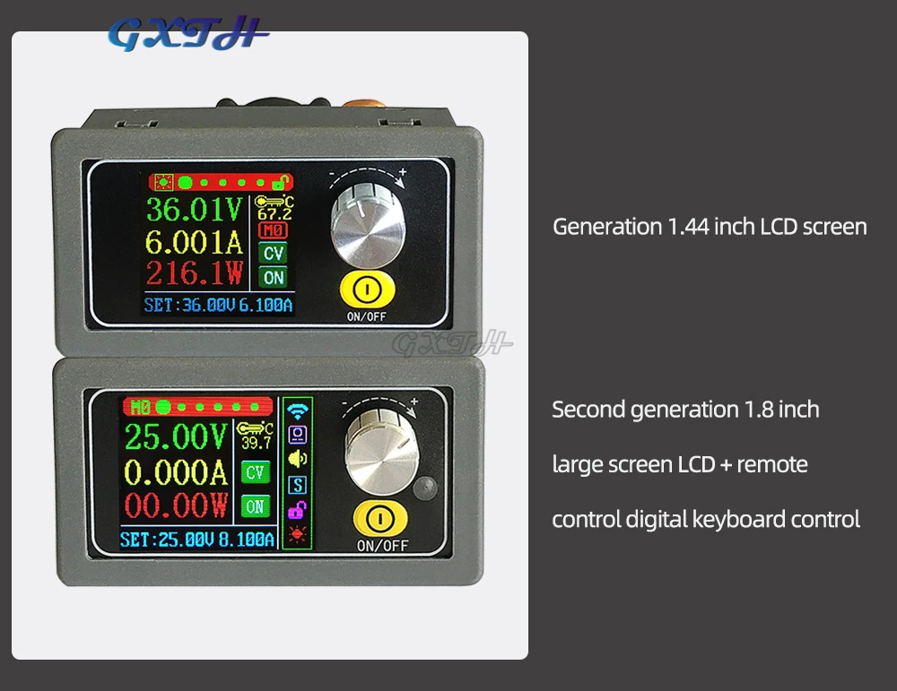 DC DC Buck Converter CC CV 0-50V 8A 400W Power Module Adjustable Regulated Laboratory Power Supply Variable WIFI APP