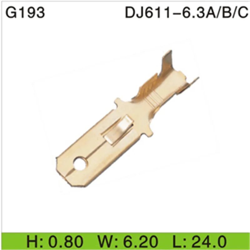 Free shipping 1000pcs Car Electronics & Motorcycle Accessories & Parts G193  male terminal connector