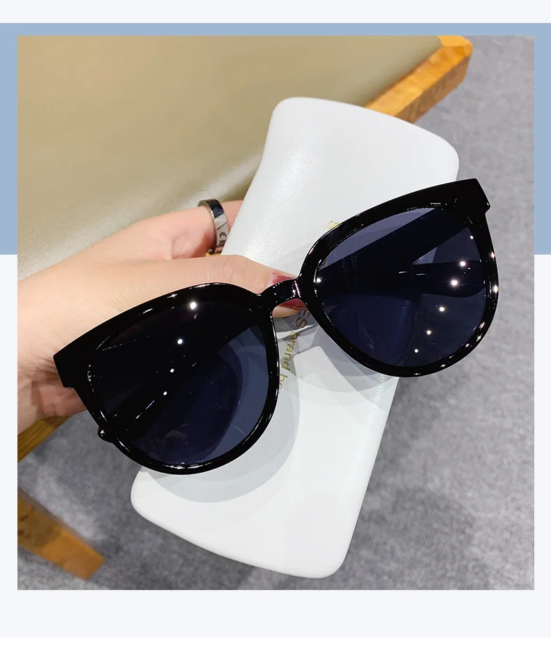 Katzenaugen-Mode-Sonnenbrille für Damen und Herren, Vintage-Luxusmarken-Designer, Schwarze Brille, Sonnenbrille für Frauen, Brillen für Männer – Detail 2