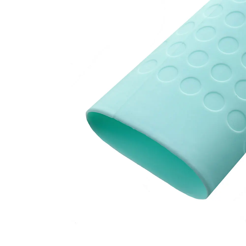 High 16cm Silicone Cup Sleeve 6CM Straight Milk Bottle Sleeve Water Bottle Cover Cup Holder Wear Resistant Cup Bottom Cover