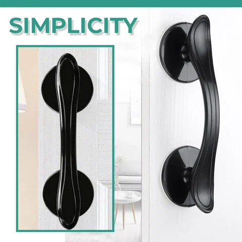 Thickened ABS Handle Safety Armrest Door Handle Shower Room Bathroom Toilet Non-slip Handle