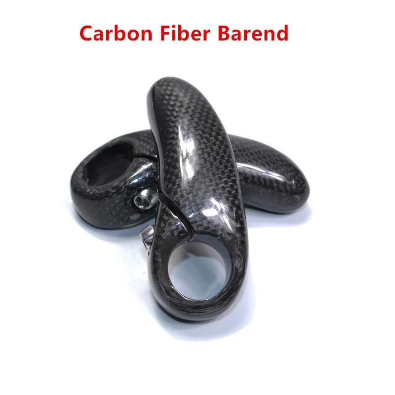 

Full Carbon Fibre Bike Barend 3K Black Road Bicycle Small Auxiliary Handlebar 90mm Length Cycling Parts